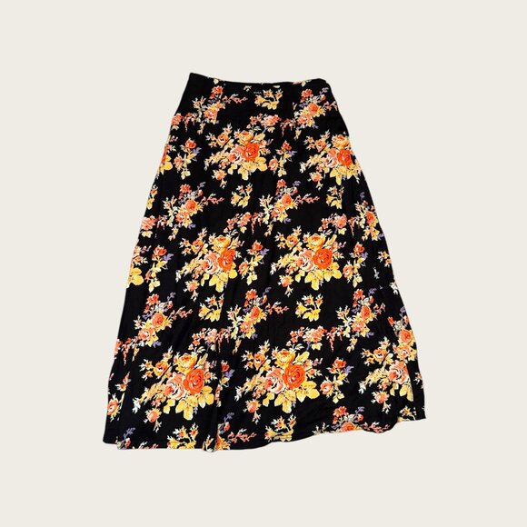 RVCA Floral Midi‎ Skirt Sz XSmall - Picture 2 of 5